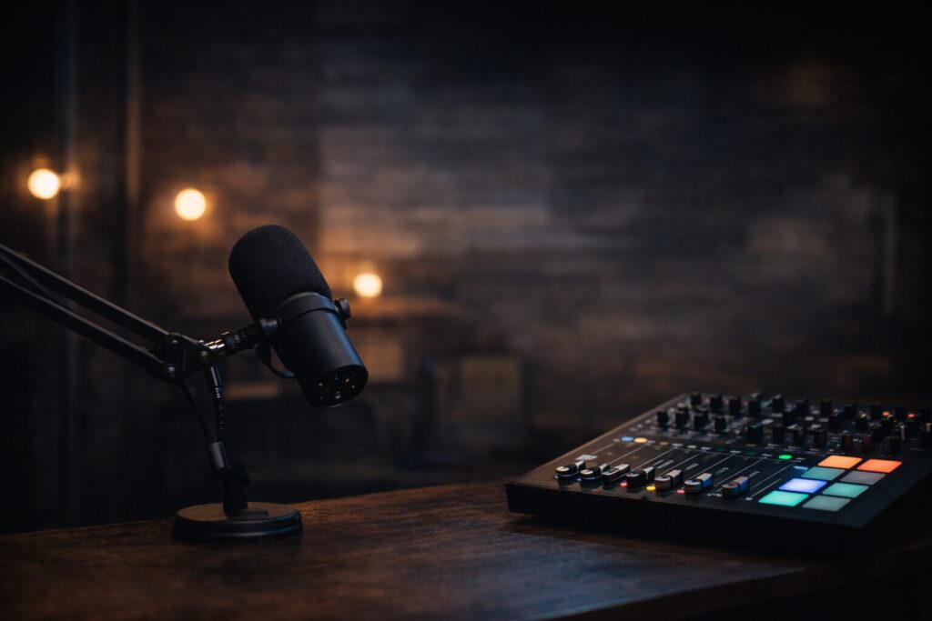podcast studio